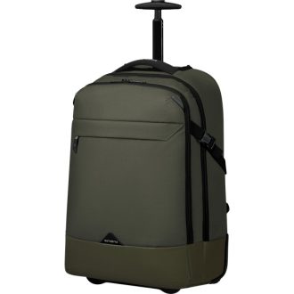  SAMSONITE Gurulós notebooktáska 154955-1266 Roadseeker LAPTOP BACKPACK/WH 17.3" DARK OLIVE, Zöld