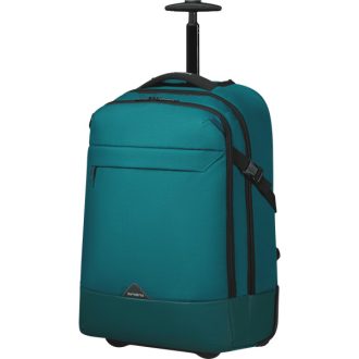   SAMSONITE Gurulós notebooktáska 154955-6071 Roadseeker LAPTOP BACKPACK/WH 17.3" DEEP TEAL, Kék