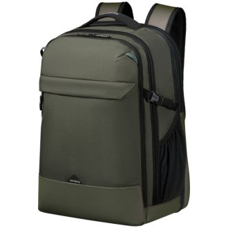   SAMSONITE Notebook hátizsák 154957-1266 Roadseeker LAPTOP BACKPACK L EXP DARK OLIVE, Zöld