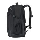 SAMSONITE Notebook hátizsák 154957-1276 Roadseeker LAPTOP BACKPACK L EXP DEEP BLACK, Fekete
