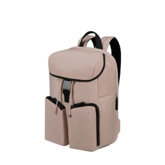   SAMSONITE Hátizsák 154022-6034 Blazing BACKPACK+FLAP 14.1" POWDER, Púderrózsaszín