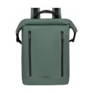 Samsonite Notebook hátizsák 156087-1388 COATIFY BIZ IPX4 ROLLTOP BP 15.6" Green, Zöld