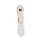 Nedis ESOC650F2WT 6 aljzatos kapcsolós (6-os) elosztó, 5 m, 3680 W, 16 A