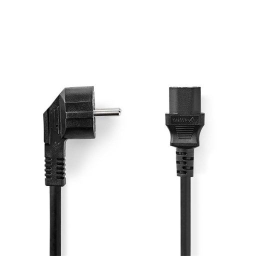 Nedis CEGL10015BK20 táp kábel IEC-320-C13, 3 x 1,5 mm, hossz 3m (IEC320-C13)