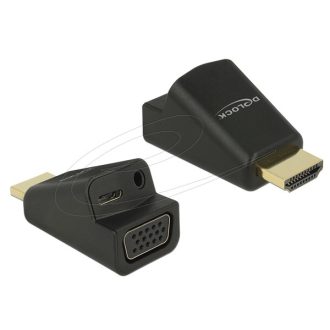 DELOCK Átalakító HDMI-A male > VGA female with Audio