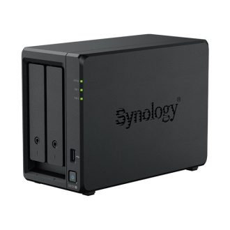   SYNOLOGY NAS 2 fiókos AMD Ryzen R1600 2x2,6GHz, 4GB DDR4 ECC RAM, 1x1Gbps, 1x2,5Gbps 1xUSB3.2Gen1 - DS725+