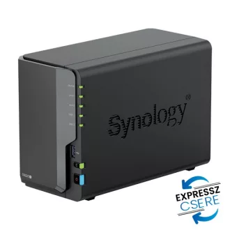   SYNOLOGY NAS 2 fiókos DS225+ Intel Celeron J4125 4x2GHz, 2GB DDR4, 1x2,5GbE, 1x1GbE, 2xUSB3.2Gen1