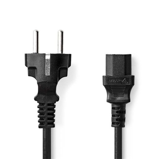 Nedis CEGL10030BK30 táp kábel IEC-320-C13, 3 x 1mm, hossz 3m