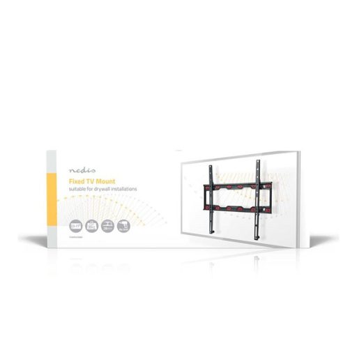 Nedis TVWM4030BK 23 - 55"  LCD TV / monitor fali tartókonzol, maximum 35 kg, faltávolság: 28 mm, gipszkarton falra