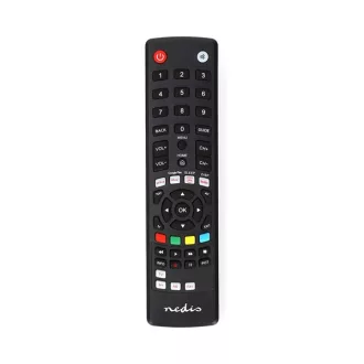   Nedis TVRC2310BK univerzális TV / műholdvevő távirányító, Amazon Prime, Disney+, Netflix, Google Play, Youtube gomb