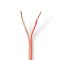 Nedis CABR2500TR250 réz hangszóró kábel 2 x 2.50 mm, 25m