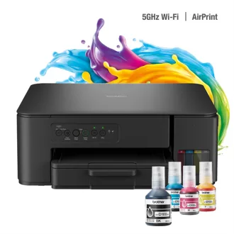  BROTHER Tintasugaras MFP NY/M/S DCP-T430W, A4, színes, 16 lap/perc, WiFi/USB, 6000x1200dpi, manuál duplex, 128MB