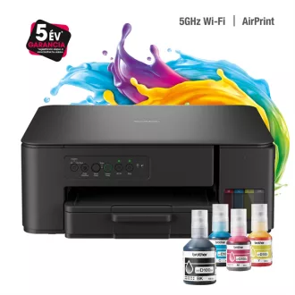   BROTHER Tintasugaras MFP NY/M/S DCP-T430W, A4, színes, 16 lap/perc, WiFi/USB, 6000x1200dpi, manuál duplex, 128MB