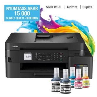   BROTHER Tintasugaras MFP NY/M/S/F, MFC-T930W, A4, színes, 13 lap/perc, WiFi/USB/LAN, 6000x1200dpi, ADF, duplex, 128MB