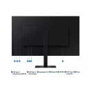 SAMSUNG VA monitor 37" S80D, 3840x2160, 16:9, 350cd/m2, 5ms, HDMI/DisplayPort/3xUSB