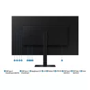 SAMSUNG VA monitor 37" S80UD, 3840x2160, 16:9, 350cd/m2, 5ms, HDMI/DisplayPort/3xUSB/USB-C/LAN