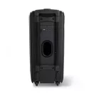 Nedis SPPT2480BK bluetooth hangszóró, hangfal, 2x 5.25" mélynyomó, 2 x 2" magassugárzó, 240W, 5 óra lejátszási idő, akku