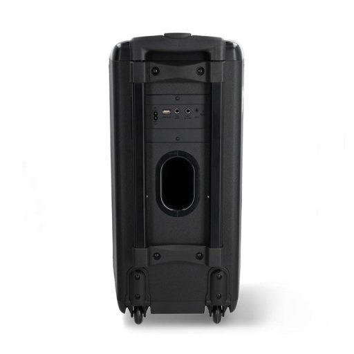 Nedis SPPT2480BK bluetooth hangszóró, 2x 5.25" mélynyomó, 2 x 2" magassugárzó, 240W, 5 óra lejátszási idő, akku
