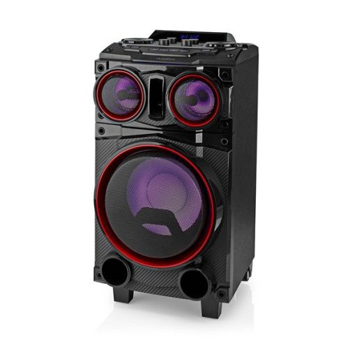 Nedis SPPT800BK bluetooth hangszóró, 120W, 6,5 óra lejátszási idő, akku