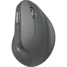 SPEEDLINK SL-630026-BK Piavo Pro újratölthető függőleges ergonomikus egér - vezeték nélküli, gumi-fekete