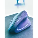 SPEEDLINK SL-630026-BK Piavo Pro újratölthető függőleges ergonomikus egér - vezeték nélküli, gumi-fekete