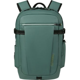   AMERICAN TOURISTER 154112-1257 Upventure LAPT. BACKPACK 15.6" DARK FOREST, Notebook Hátizsák, Zöld