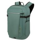 AMERICAN TOURISTER 154113-1257 Upventure LAPT. BACKPACK 17.3" DARK FOREST, Notebook Hátizsák, Zöld