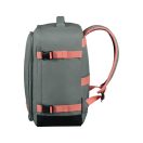 TAKE2CABIN 149174-A635 alkalmi hátizsák S 14.1" zsálya/korall