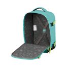 TAKE2CABIN 149174-A647 alkalmi hátizsák S 14.1" türkiz/lime