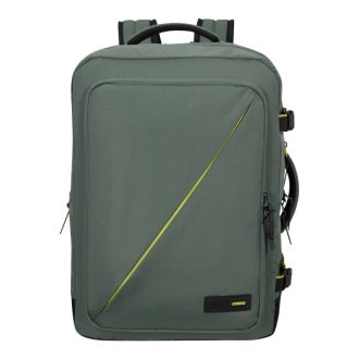   TAKE2CABIN 154608-1257 Bővíthető Utazó hátizsák L 17.3" sötét erdőzöld