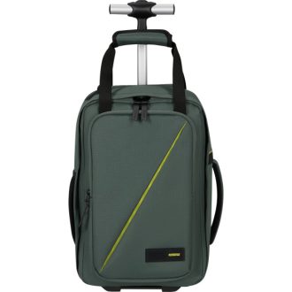   AMERICAN TOURISTER TAKE2CABIN 154985-1257 hátizsák kerekekkel S 14.1" sötét erdőzöld