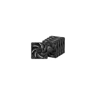   ARCTIC COOLING Rendszerhűtő Ventilátor P12 Pro PST Fekete, 12cm (5-PACK)