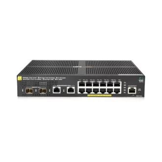 HPE Aruba Networking 2930F 12G PoE+ 2G/2SFP+ Switch