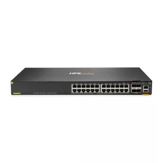   HPE Aruba Networking CX 6200F 24G Class-4 PoE 4SFP 370W Switch