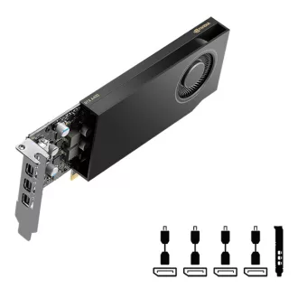 PNY Videokártya PCI-Ex16x nVIDIA Quadro RTX A400 4GB DDR6