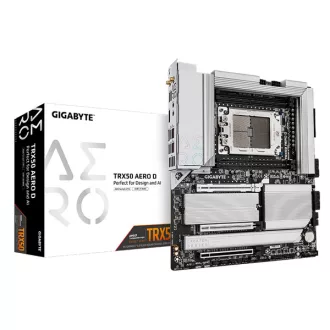 GIGABYTE Alaplap sTR5 TRX50 AERO D AMD TRX50, E-ATX