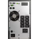 iPOWER UPS, 3000VA, 3000W, 8x IEC C13 + 1x  C19 SNMP/USB/RS-232, szünetmentes tápegység, LCD kijelző, AVR, online, tower