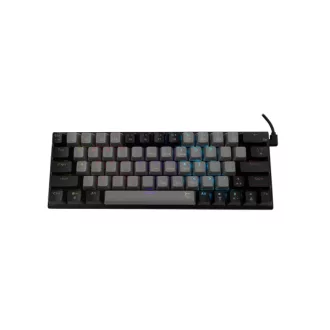   WHITE SHARK GK-002723V2-G-B/BL-HU WAKIZASHI-2/G-B/BL-HU mech.bill.szürke/fekete magyar,kék 64k