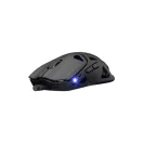 WHITE SHARK WGM-5019B DAGONET-B / 12.000 dpi fekete vez.nélk. gam. egér Pixart3311