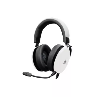   WHITE SHARK GH-2540W ELEPHANT-W  vezetékes gamer fejhallgató mikrofonnal, fehér