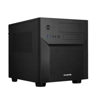 CHIEFTEC ház, Pro Cube, M-ATX, Cube, fekete