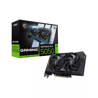   MSI Videokártya PCI-Ex16x nVIDIA RTX 5050 GAMING 8GB DDR6 OC
