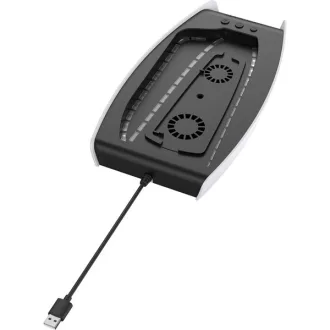   VENOM PS5 Pro/Slim Kiegészítő Fekete RGB LED állvány,VS5027