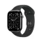 Apple Watch S11 Cellular 42mm Slate Titanium Case with Black Sport Band - M/L