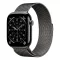 Apple Watch S11 Cellular 46mm Slate Titanium Case with Slate Milanese Loop - S/M