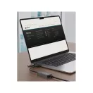 SANDBERG USB-C/A 2.5 GbE RJ45 adapter,  USB-C and USB-A Compatibility,  Ultra-Fast 2.5 Gbps Speeds, 5 év garancia