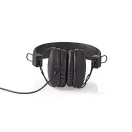 Nedis HPWD1100BK fejhallgató, kábel hossz 1,2 m, 3,5 mm jack