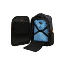 SAMSONITE Notebook hátizsák 142144-A574, BIZ2GO BACKPACK 15.6" DAYTRIP GRAPHITE/APRICOT