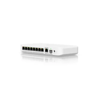   UBiQUiTi Switch 8x2500Mbps(8xPOE), Menedzselhető, Asztali - USW-FLEX-2.5G-8-POE