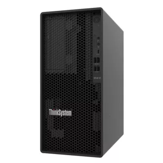   LENOVO torony szerver - ST45 V3 (3.5"), 4C AMD EPYC 4124P 3.8GHz, 1x16GB, 2x480GB RI SSD, Software RAID, 500W.